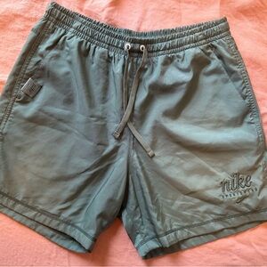 Nike Olive Green Athletic Running Shorts